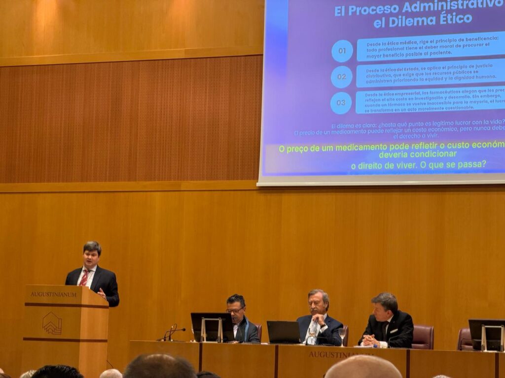 Paraguay ante Seminario de Ética en el Vaticano.